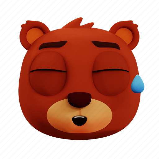 Cute, bear, laughing, emoji, animal, cartoon, avatar icon - Download on Iconfinder