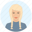 avatar, face, girl, profile, sexy, user, woman