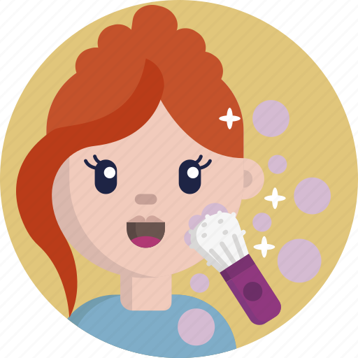 Woman, beauty, makeup, brush, cosmetics icon - Download on Iconfinder
