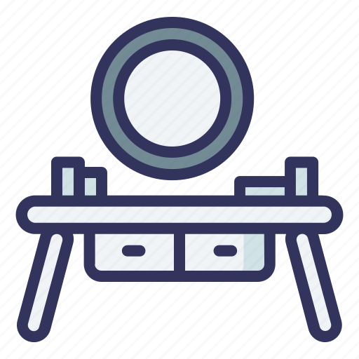 Dressing, table, mirror, myself, makeup icon - Download on Iconfinder
