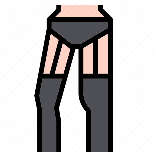 Fashion, legs, lingerie, pantyhose, sexy, stockings, underwear icon - Download on Iconfinder