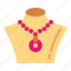 accessory, femenine, jewels, necklace 