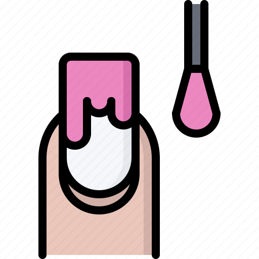 Beauty, cosmetics, finger, makeup, manicure, nail, polish icon - Download on Iconfinder