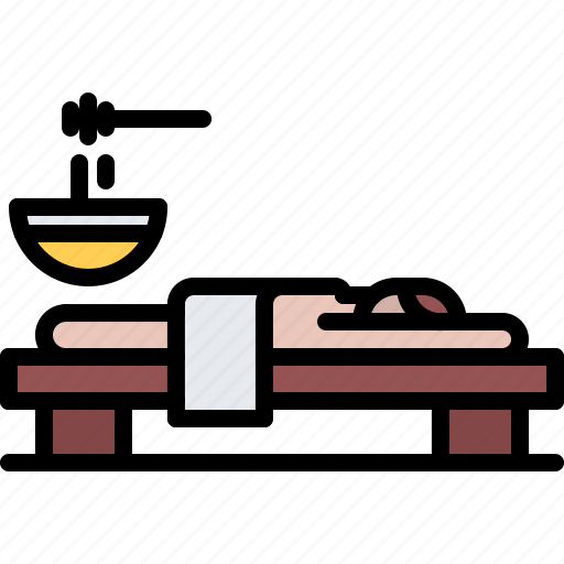 Beauty, cosmetics, honey, massage, spa, towel icon - Download on Iconfinder
