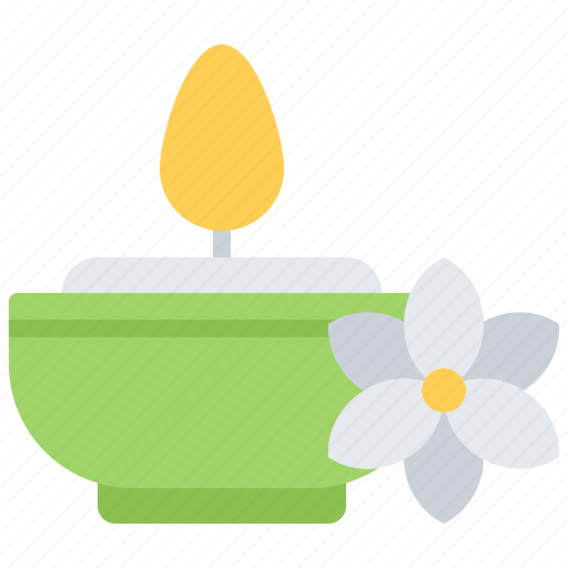 Aromatherapy, beauty, candle, flower, makeup, spa icon - Download on Iconfinder