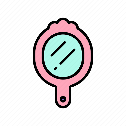 Beauty, hand mirror, makeup, mirror icon - Download on Iconfinder