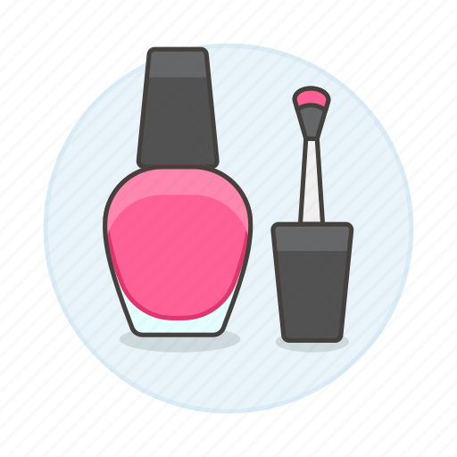 Beauty, cosmetic, enamel, fuchsia, magenta, make, makeup icon - Download on Iconfinder