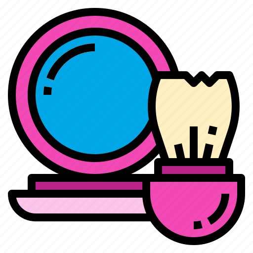 Cosmetic, blushon, brush, beauty, pink icon - Download on Iconfinder