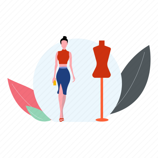 Girl, designer, mannequin, beauty, fashion icon - Download on Iconfinder