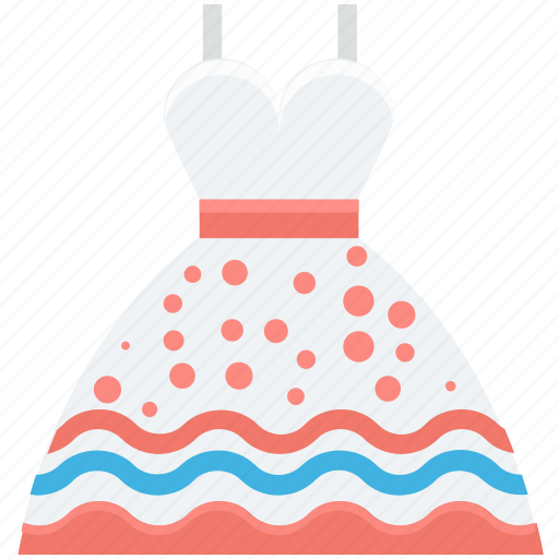 Clothing, frock, party dress, sundress, woman dress icon - Download on ...