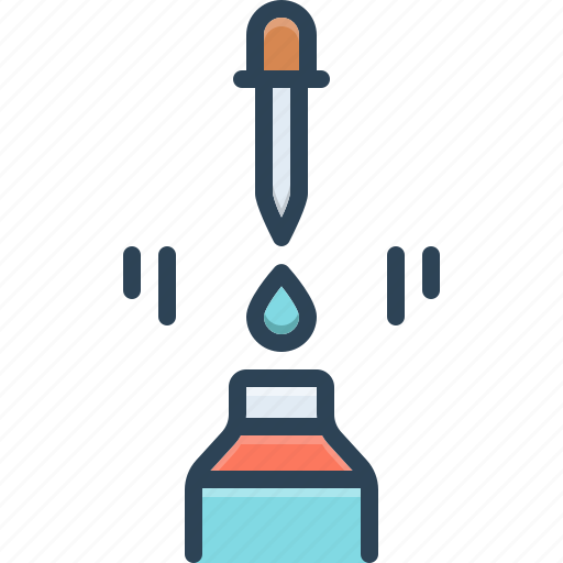 Serum, dropper, bottle, oil, cosmetic, pipette, hyaluronic icon - Download on Iconfinder