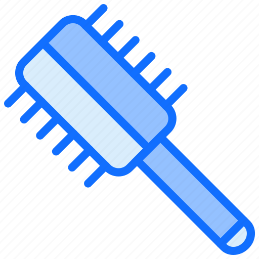 Brush, beauty, cosmetic, hair, hair brush, hair comb icon - Download on Iconfinder