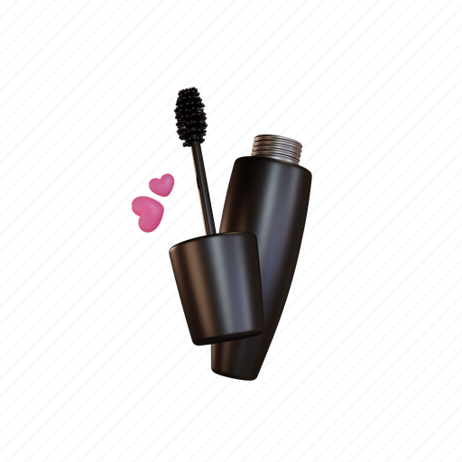 Mascara, cosmetic, beauty, product, natural, summer, fashion 3D illustration - Download on Iconfinder
