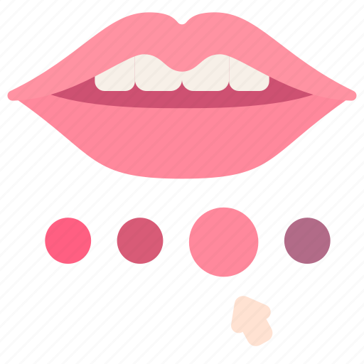 Beauty, colors, lip, lipstick, makeup, mouth, palette icon - Download on Iconfinder