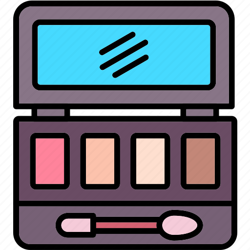 Eyeshadow, kit, makeup, accessories, icon, eye, shades icon - Download on Iconfinder