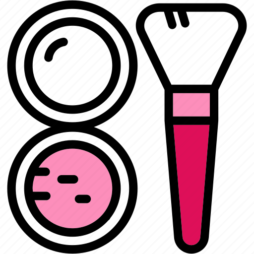 Beauty, brush, cosmetic, face, makeup icon - Download on Iconfinder