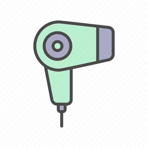 Appliance, hair blower, hair styling, hairblowing, hairdryer, salon, styler icon - Download on Iconfinder