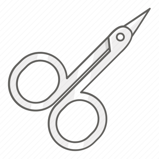 Beauty products, cosmetic, cut, eyebrow scissors, scissors, shop icon - Download on Iconfinder