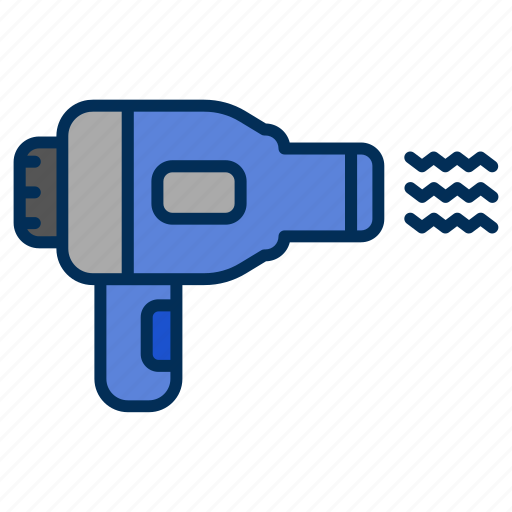 Hairdryer, hair, dryer, blow icon - Download on Iconfinder