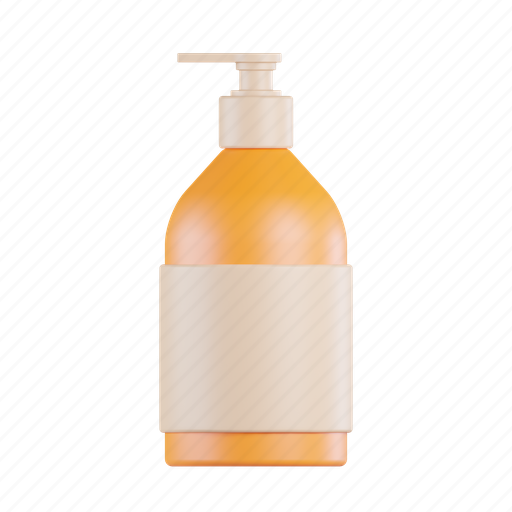 Body, lotion, moisturizer, pump, bottle, product, skincare 3D illustration - Download on Iconfinder
