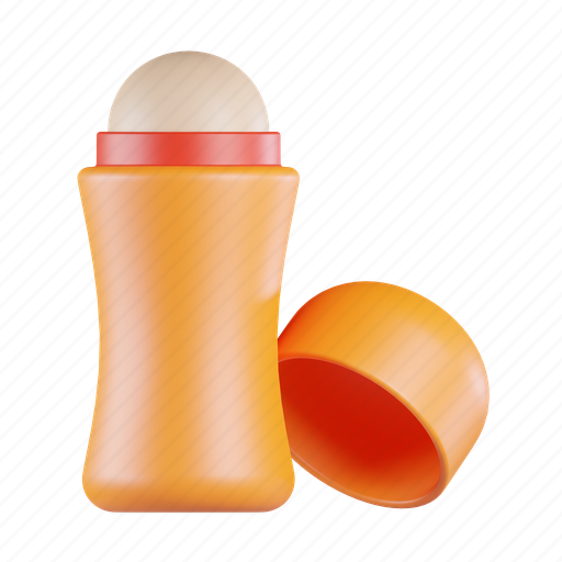 Roll, deodorant, product, odor, smell, scent, body care 3D illustration - Download on Iconfinder