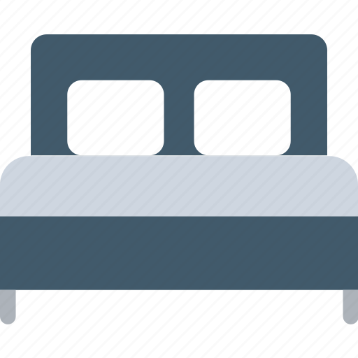 Bed, bedroom, double bed, furniture, twin bed icon - Download on Iconfinder