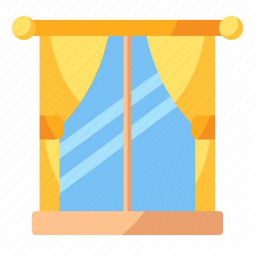 Curtain, window icon - Download on Iconfinder on Iconfinder