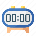 digital, clock, alarm, timer