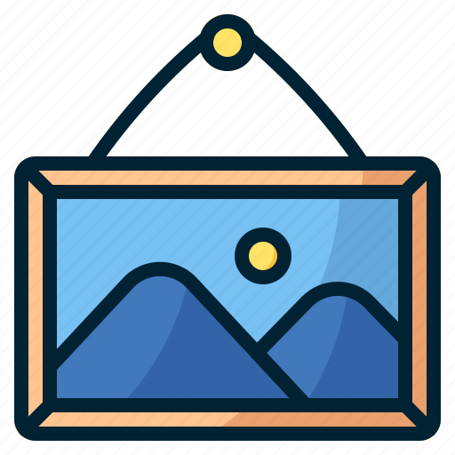 Picture, frame, pictureframe icon - Download on Iconfinder