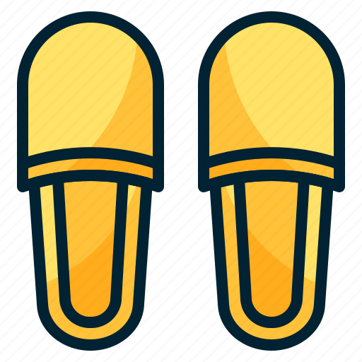 Slipper, slippers, footwear, fashion icon - Download on Iconfinder