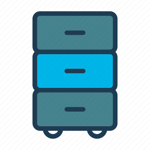 Bed, cupboard, furniture, home, hotel, night, room icon - Download on Iconfinder