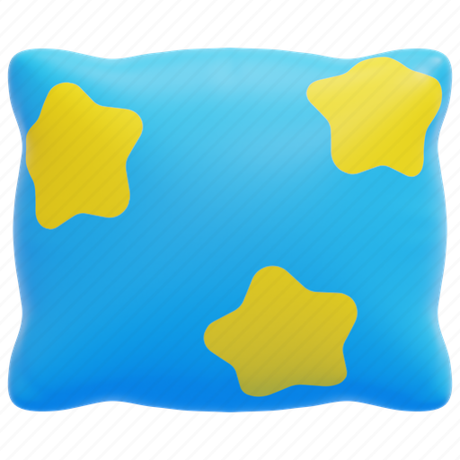 Pillow, star, bedroom, sleep, bed, relax, rest icon - Download on Iconfinder