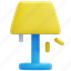 floor, lamp, lantern, furniture, home, electric, light, 3d 
