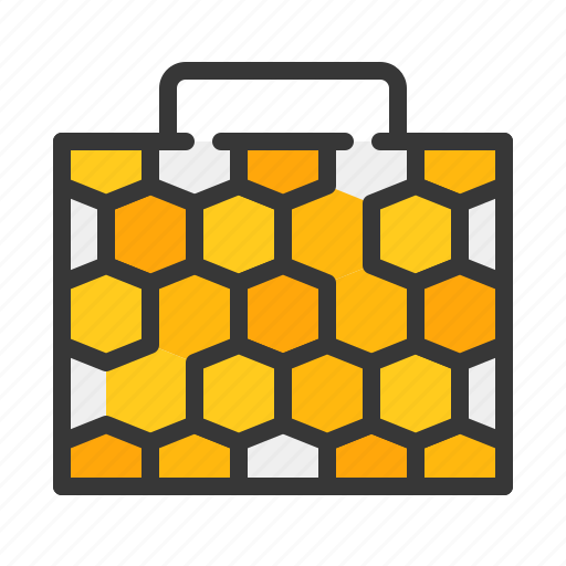 Bee, beekeeper, honeycomb, bee farm icon - Download on Iconfinder