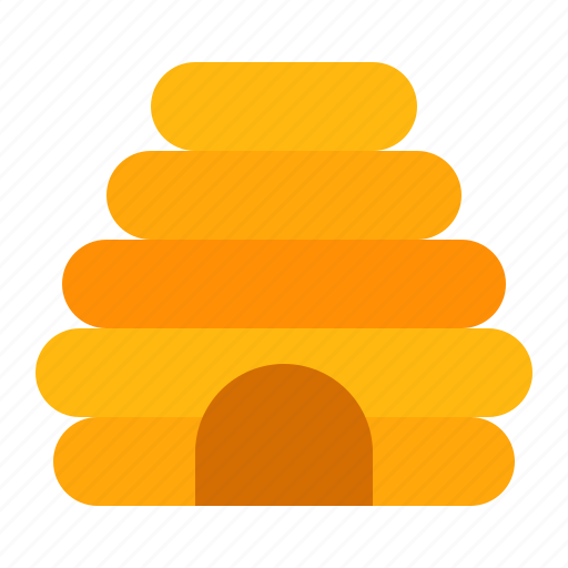 Beehive, farm, hive, honey icon - Download on Iconfinder