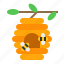 bee, bee hive, farm, hive, honey 