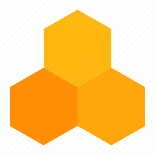 Bee, bee wax, farm, hexagon, honey icon - Download on Iconfinder