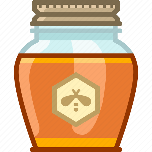 Beekeeping, garden, glass, honey, natural, sweet icon - Download on Iconfinder