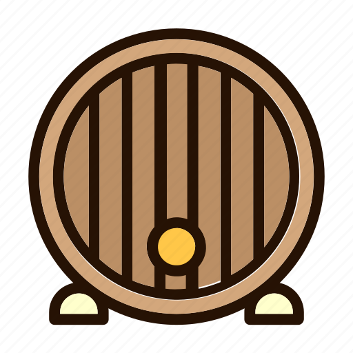 Ale, barrel, beer, beverage, brewery, hop, oktoberfest icon - Download on Iconfinder