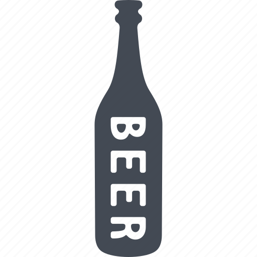 Beer, alcohol, beer bottle, bottle, drink, glass icon - Download on Iconfinder