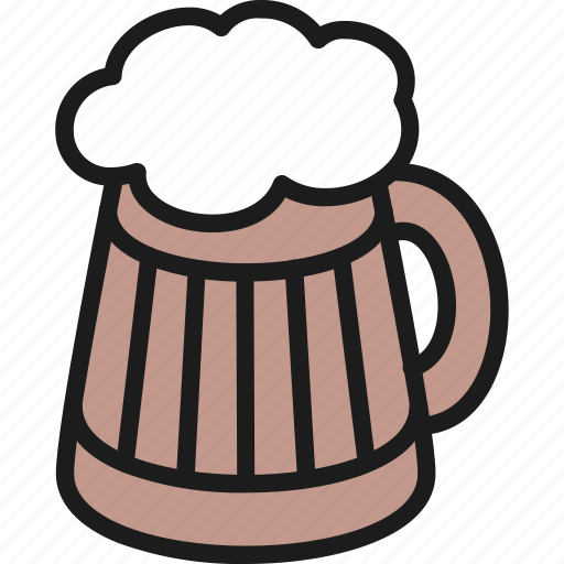 Alcohol, bar, beer, brewery, malt, mug, pub icon - Download on Iconfinder