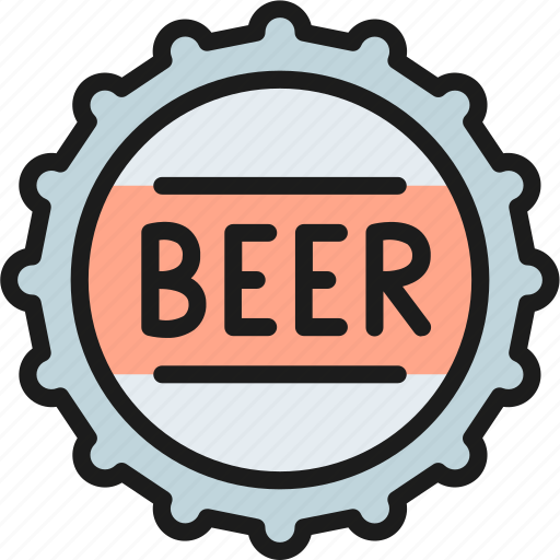 Bar, beer, bottle, brewery, cap, malt, pub icon - Download on Iconfinder