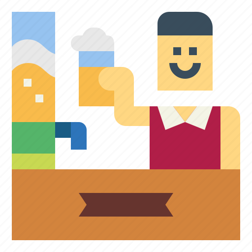 Beer, drink, man, tower icon - Download on Iconfinder