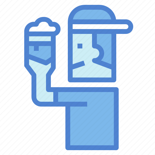 Drink, drinking, glass, man icon - Download on Iconfinder