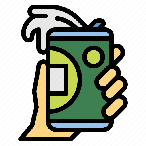 Beer, can, hand icon - Download on Iconfinder on Iconfinder
