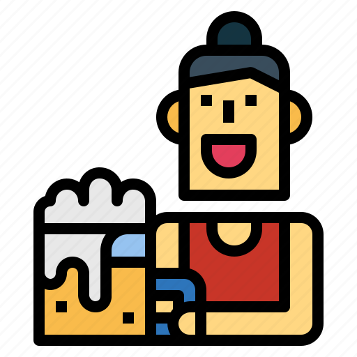 Drink, drinking, mug, woman icon - Download on Iconfinder
