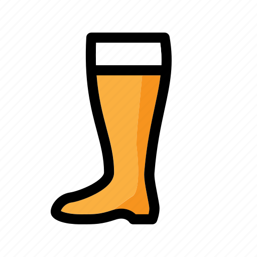 Beer, boot, glass, octoberfest, alcohol, beverage, drink icon - Download on Iconfinder