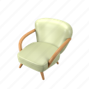 armchair, chair, sofa, seat, couch, furniture, interior, living