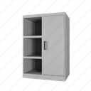 cabinet with bookshelf, library, bookcase, book, cupboard, furniture, interior, living