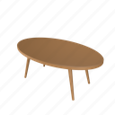 round coffee table, coffee table, table, living room, stool, furniture, interior, living